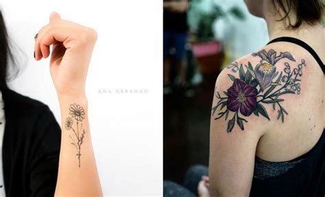 43 Beautiful Flower Tattoos for Women